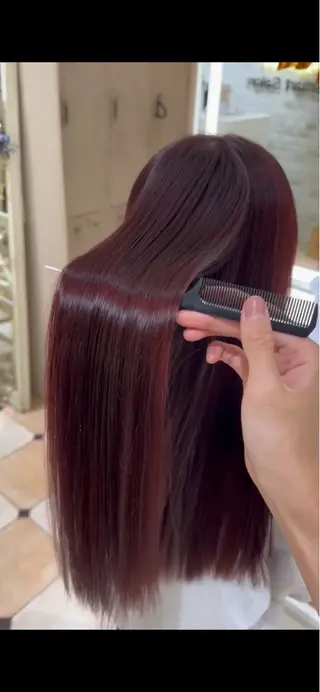 ロング カラー 透明感カラー🎨 田嶋翔真のヘアスタイル