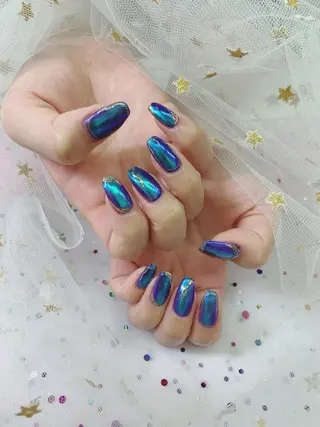 ネイル 🦋ネイルサロン ブラン🌈ゆりのネイルデザイン