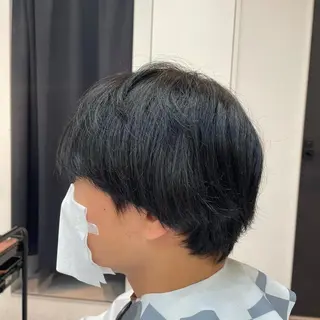 ショート 髪質改善× ハイライト溝江のヘアスタイル