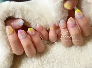 ネイル フルリール 【プライベートサロンのネイルデザイン