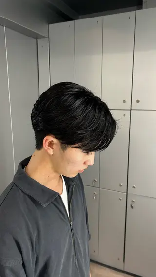 パーマ メンズ 藤平海音/fifth PARKのヘアスタイル