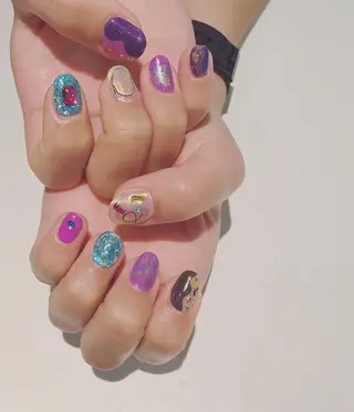 ネイル Nail Salon Coffret西中島店所属・coffret　酒井 萌のネイルデザイン