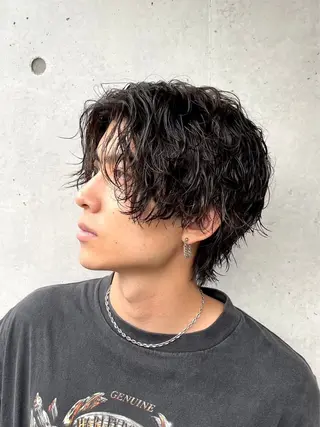 ショート メンズ 曲がる縮毛矯正 メンズ特化/鈴木美璃のヘアスタイル