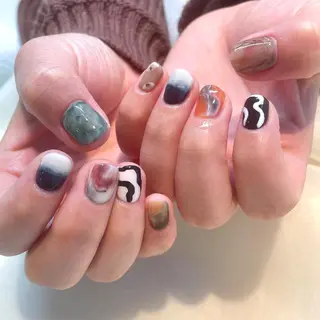 ネイル 新井 ひなののネイルデザイン