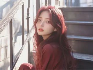 ロング 🐶カラー特化🌈 池袋/ハイトーン/陸のヘアスタイル