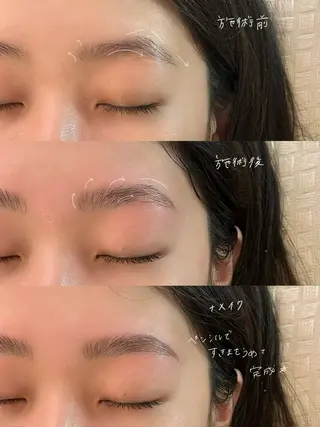 アイブロウ GO TODAY SHAiRE SALON Vellmie店所属・吉祥寺kasumi 🌛eye/browのマツエク・マツパデザイン