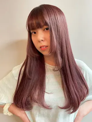 ロング カラー SAKURA/ CIEL福岡のヘアスタイル