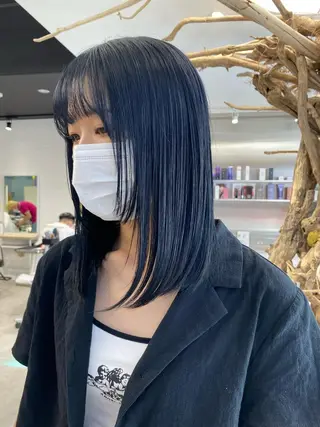 セミロング otoha☆カラー/ レイヤー/八王子のヘアスタイル