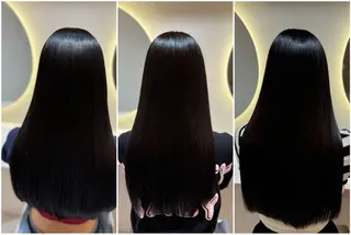 ロング addict 本店所属・髪質改善/縮毛矯正/ ブリーチaddictのヘアスタイル