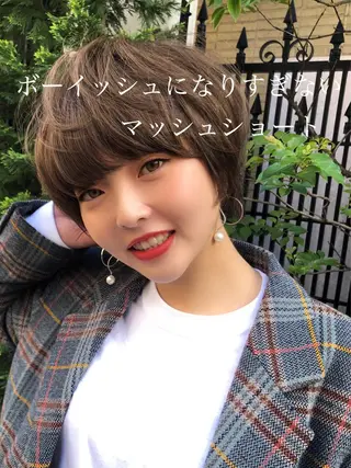 ショート カラー 🌟イメチェン美容師 🌟清水 大輝のヘアスタイル