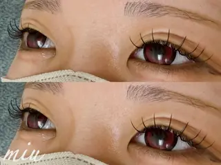 マツエク・マツパ miunail Minamiのマツエク・マツパデザイン