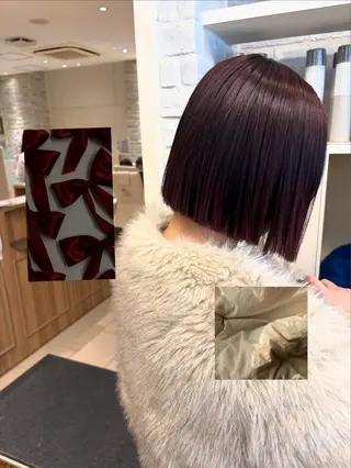 ショート 【美ボブ. カラー】midoのヘアスタイル