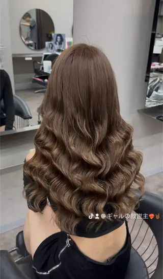 ロング カラー 新越谷ハイトーン/ 透明感カラー/ryuのヘアスタイル