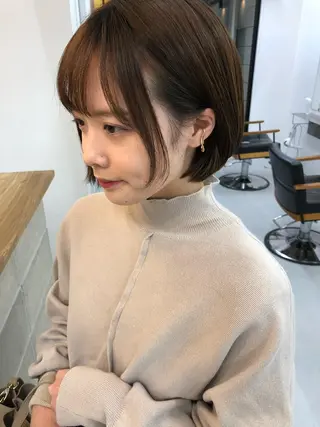 ショート 森本裕/オーナー/ スパイラルパーマのヘアスタイル