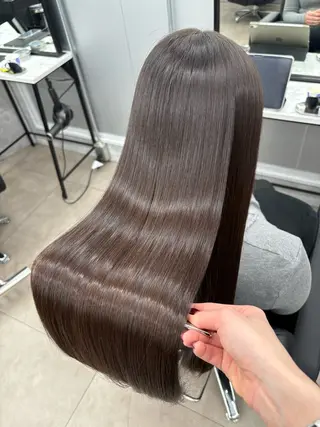 ロング カラー 髪質改善/韓国 レイヤー/店長/原島のヘアスタイル