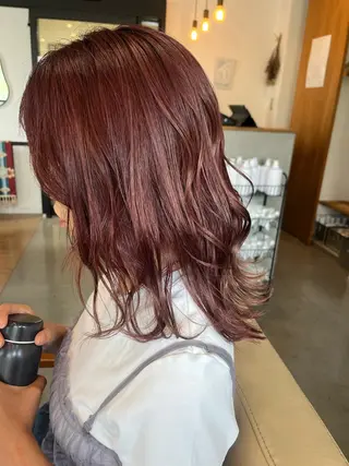 セミロング JUNO所属・阪神西宮★JUNO 川﨑温子のヘアスタイル