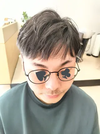 メンズ パーマ Fucai tomocoのヘアスタイル