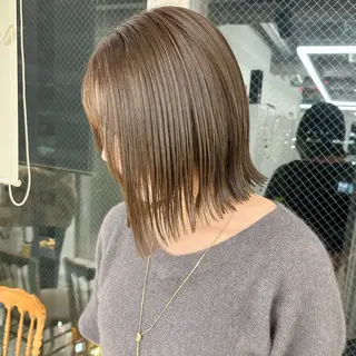 ミディアム カラー ブリーチなし/レイヤ ー特化🌈Tommyのヘアスタイル