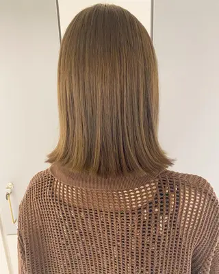 ミディアム カラー LOVESTOIKE 堂本のヘアスタイル