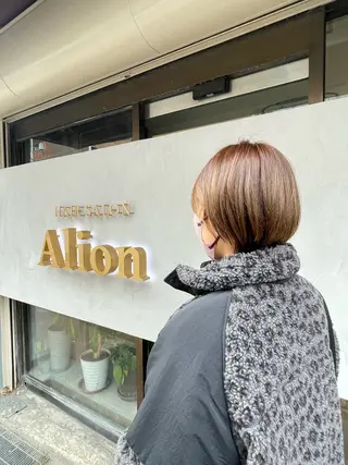 ショート Hare salon Alion　Jinのヘアスタイル