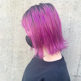 ミディアム カラー 🌷お洒落推しカラー moe🐰🌷のヘアスタイル