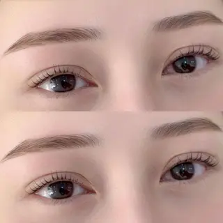 マツエク・マツパ CHIBA🦋パーマ ナチュラル美眉のマツエク・マツパデザイン