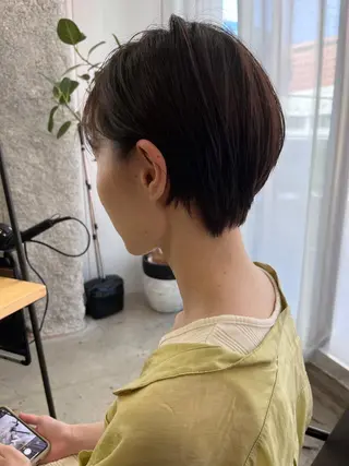 ショート 山田 勇真のヘアスタイル