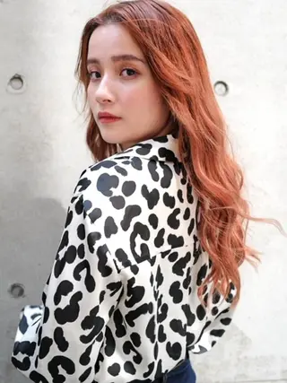 セミロング カラー ヘアアレンジ cecil hair 難波店所属・髪質改善透明感カラー /SHOGO☀️のヘアスタイル