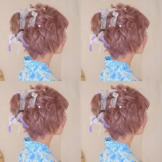 ショート ヘアアレンジ 🌷MAYU 🌷のヘアスタイル