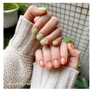 ネイル 《カメレオン》 西田美輝のヘアスタイル