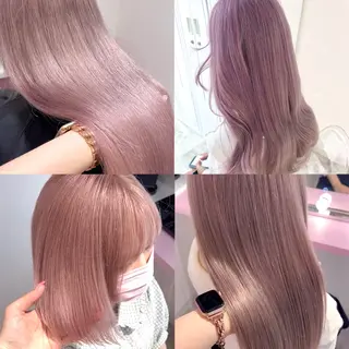 ロング ナナ♡レイヤーカット ♡似合わせカラーのヘアスタイル