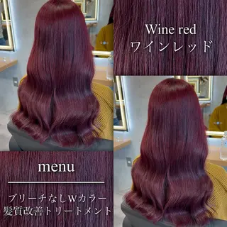 セミロング カラー ブリーチなしの達人 🌈KAITOのヘアスタイル