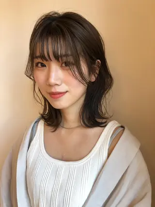 ミディアム レイヤー,ボブ / 彩未のヘアスタイル