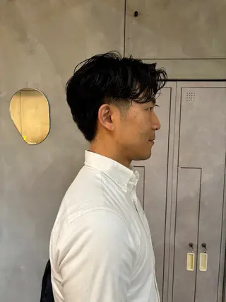 メンズ 大人メンズショート/ ナチュラルヘア/福田のヘアスタイル