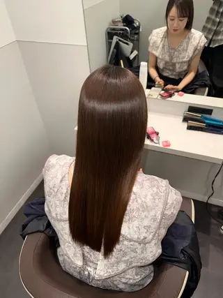 ロング Wisteria所属・美髪特化✨ 伊織✨縮毛矯正✨のヘアスタイル