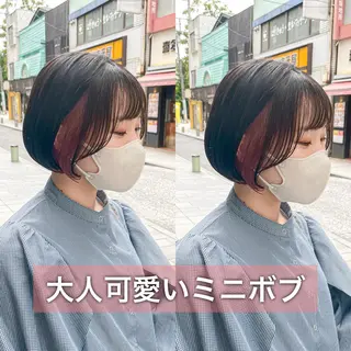 ショート ショート/ボブ 🌟齋藤ほのかのヘアスタイル