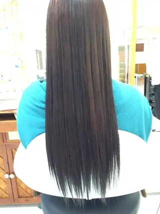 セミロング ロング カラー 岡本 拓朗のヘアスタイル