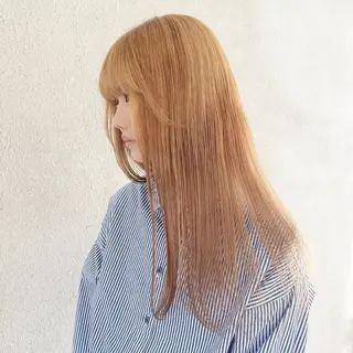 ロング カラー CODE.LINE所属・中川 竜誠のヘアスタイル