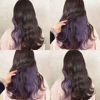 ロング カラー 渋谷:インナーカラー ／🍒エリカ🍒のヘアスタイル