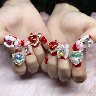 ネイル NailSalon  Ristar所属・Aino 🤍のネイルデザイン