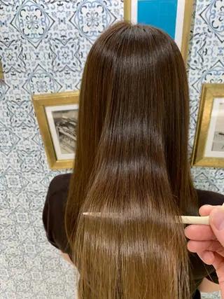 ロング 【代表】 高瀬慎也/縮毛矯正のヘアスタイル