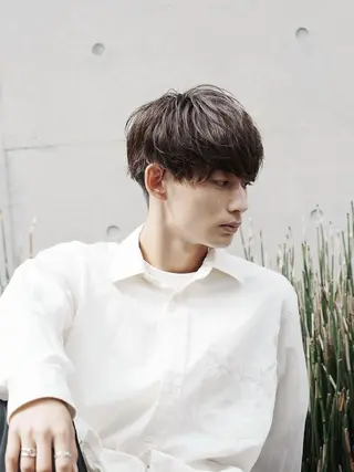 メンズ メンズパーマ特化💇 奥田敦哉のヘアスタイル