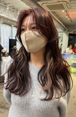 カラー ANY/ sayuのヘアスタイル