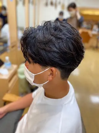 メンズ パーマモデル募集中 瀬在紗也香のヘアスタイル