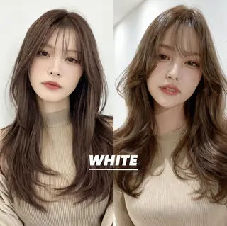 ロング _WHITE上本町 上本町店のヘアスタイル