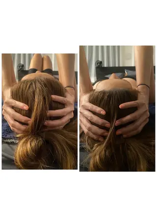 強めリンパマッサージ 肩こり／麻布十番/のエステ・リラクイメージ