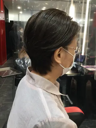 ショート カラー Annon プライベートサロンのヘアスタイル