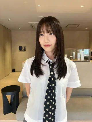 セミロング ボブ/タイトアレンジ 個性派結婚式アレンジのヘアスタイル