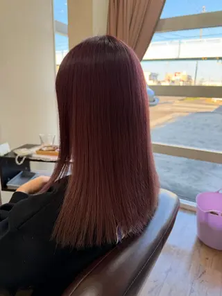 ロング カラー 森 亮輔のヘアスタイル