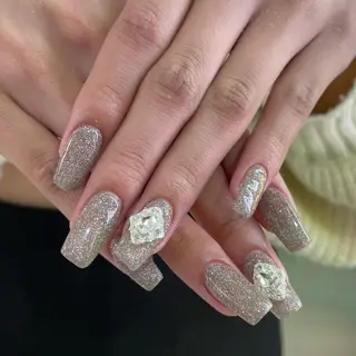 ネイル クルミ/ 💕ワンホンネイルのネイルデザイン